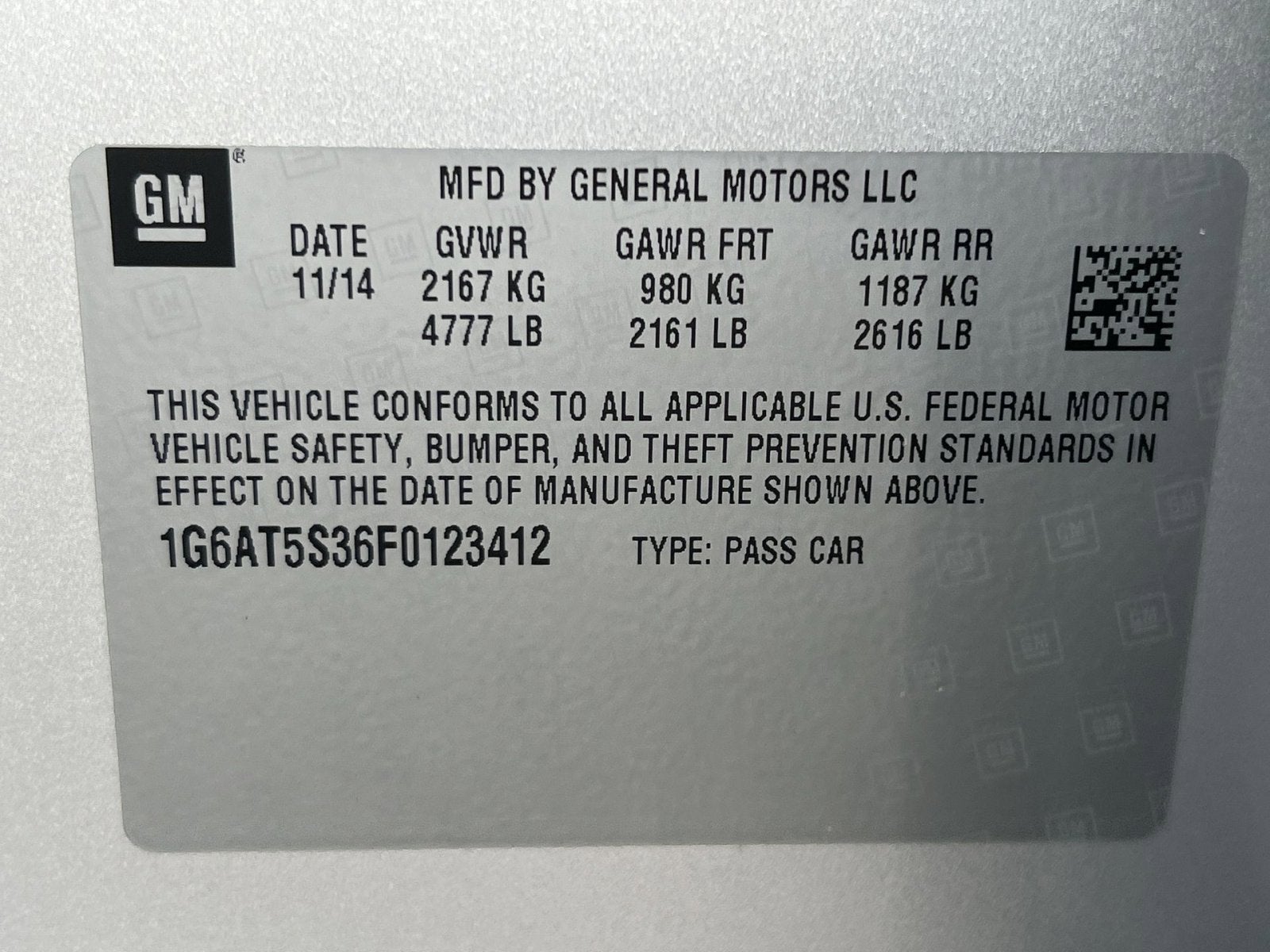 2015 Cadillac CTS 3.6L Premium