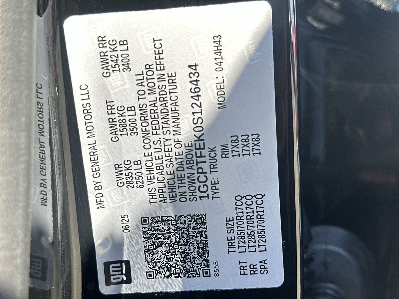 2025 Chevrolet Colorado ZR2