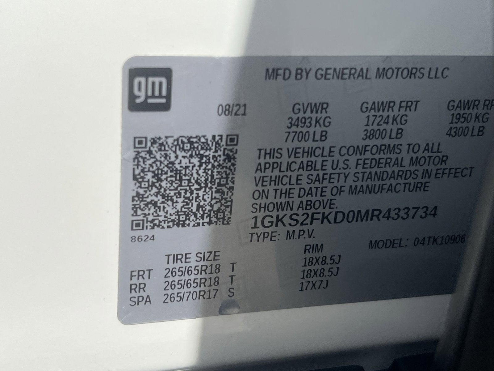 2021 GMC Yukon XL SLE
