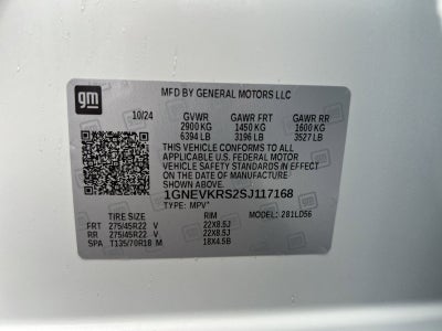 2025 Chevrolet Traverse High Country