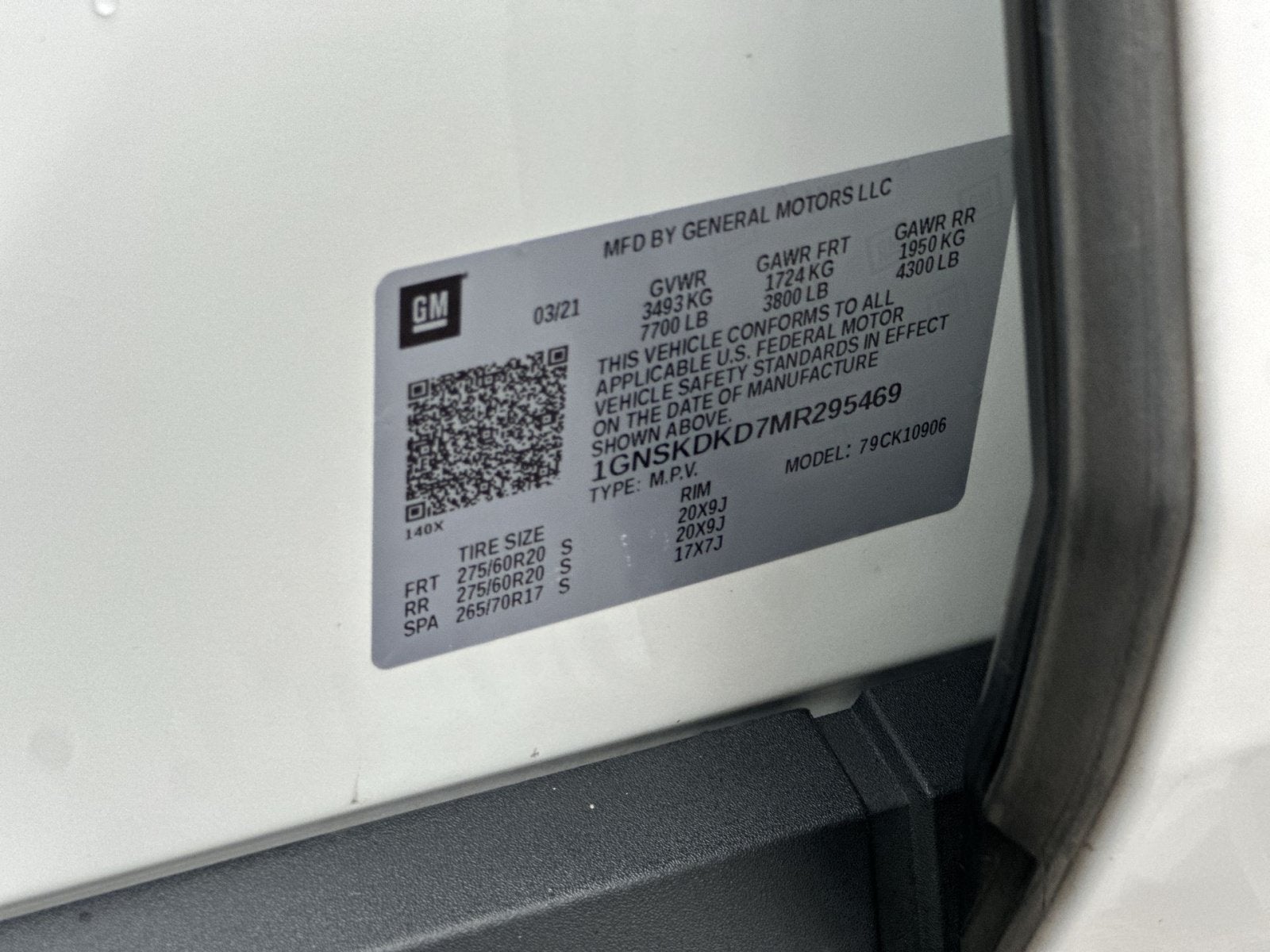 2021 Chevrolet Suburban Z71