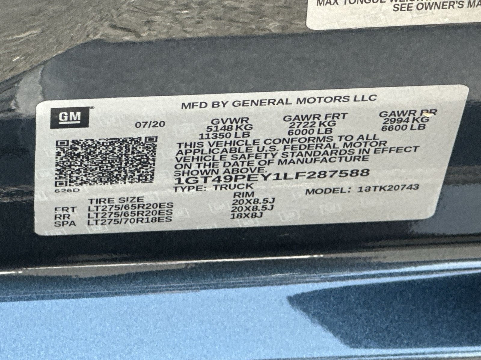 2020 GMC Sierra 2500HD AT4