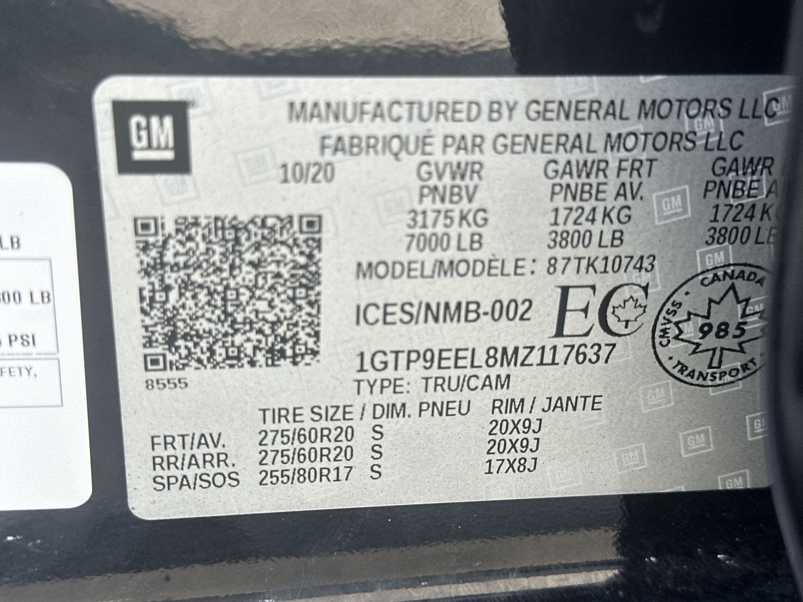 2021 GMC Sierra 1500 AT4