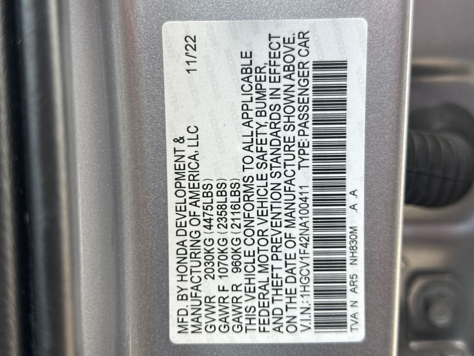 2022 Honda Accord Sport Special Edition