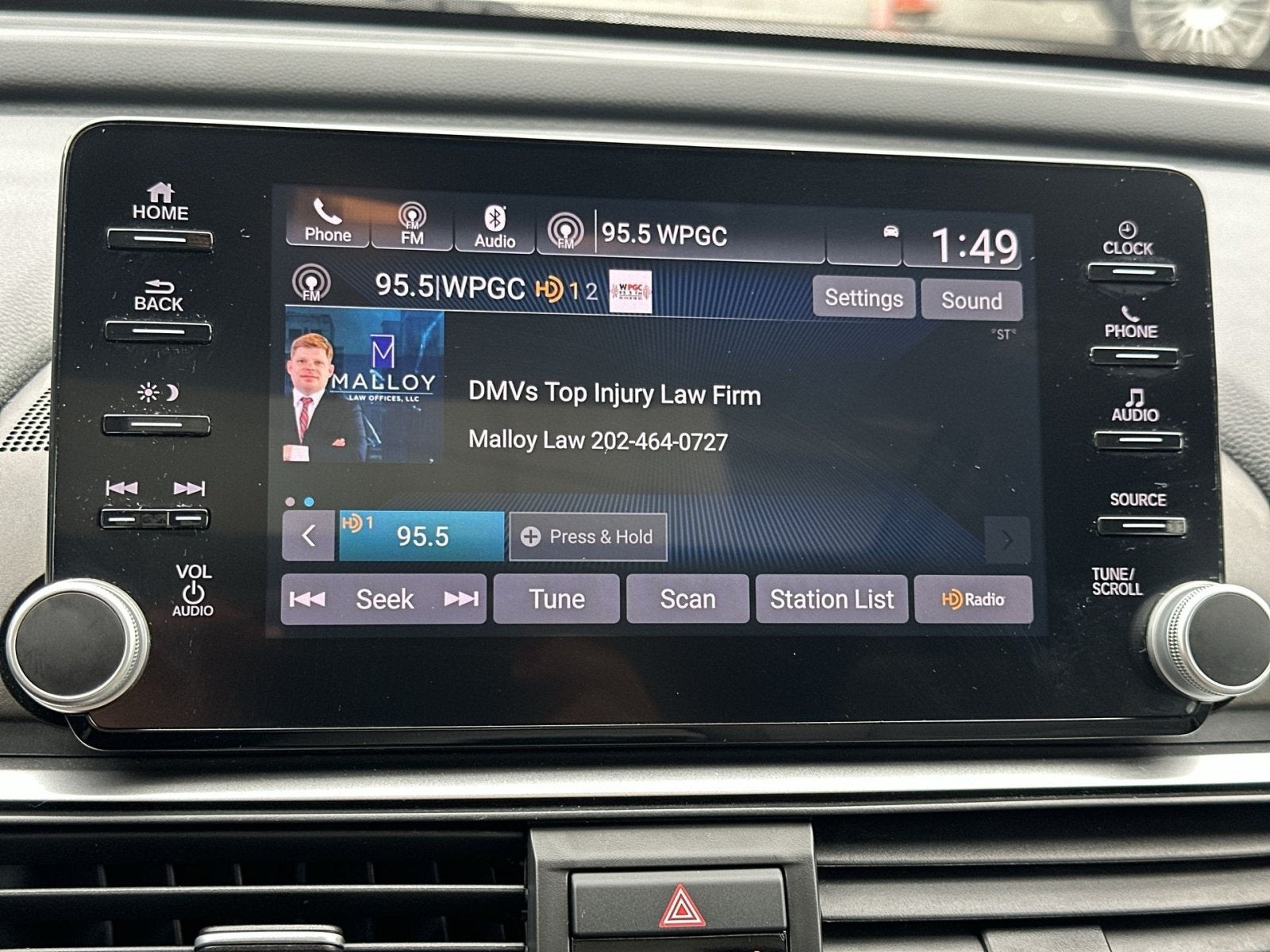 2018 Honda Accord EX-L 2.0T