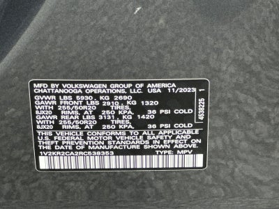 2024 Volkswagen Atlas 2.0T SE w/Technology