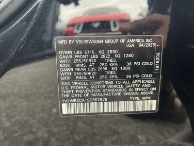 2025 Volkswagen Atlas 2.0T SE w/Technology