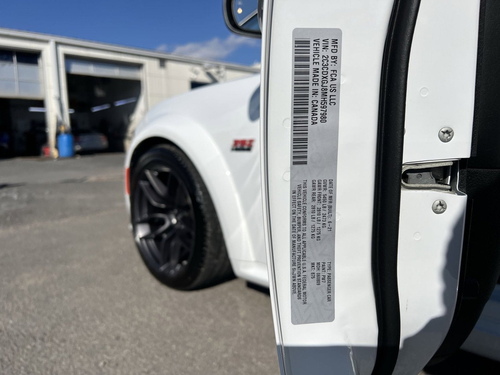 2021 Dodge Charger R/T Scat Pack Widebody