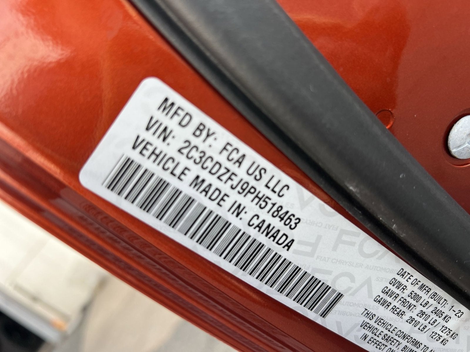 2023 Dodge Challenger R/T Scat Pack