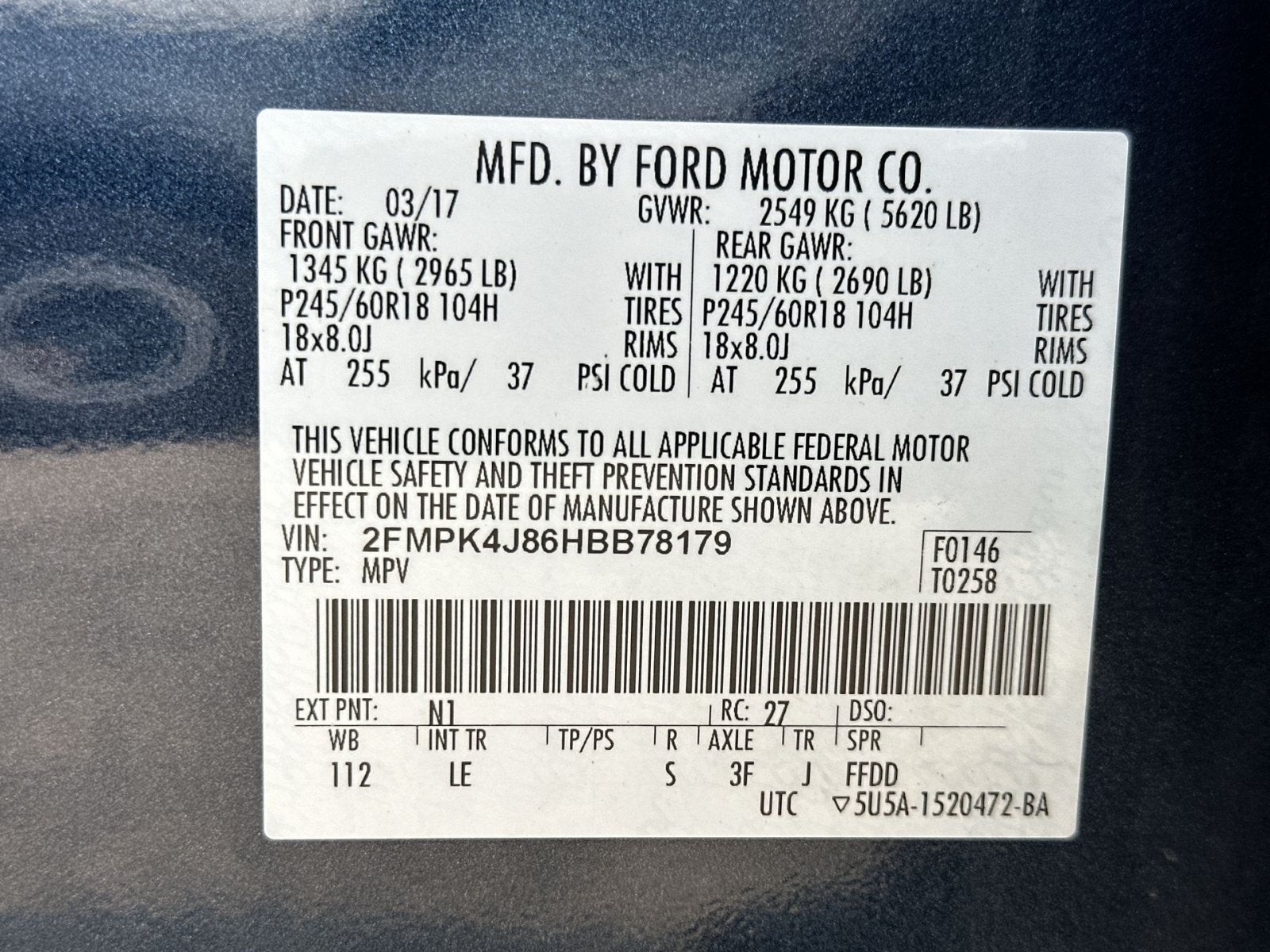 2017 Ford Edge SEL