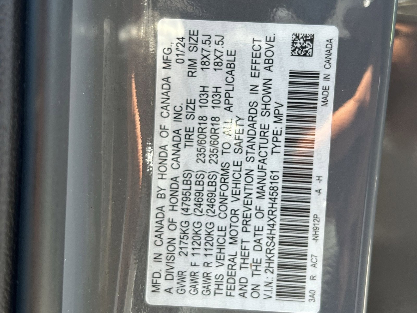 2024 Honda CR-V EX