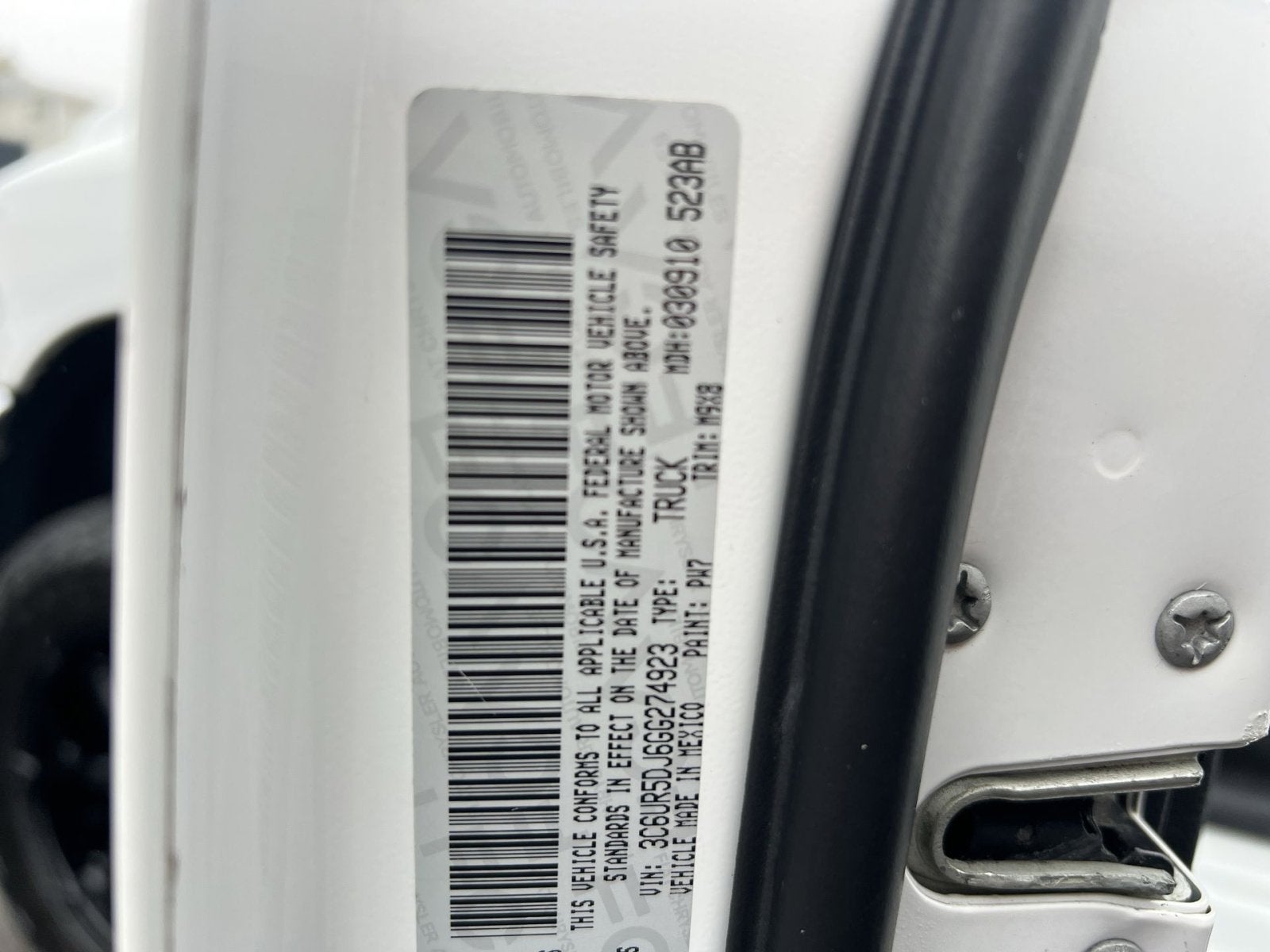 2016 RAM 2500 Big Horn