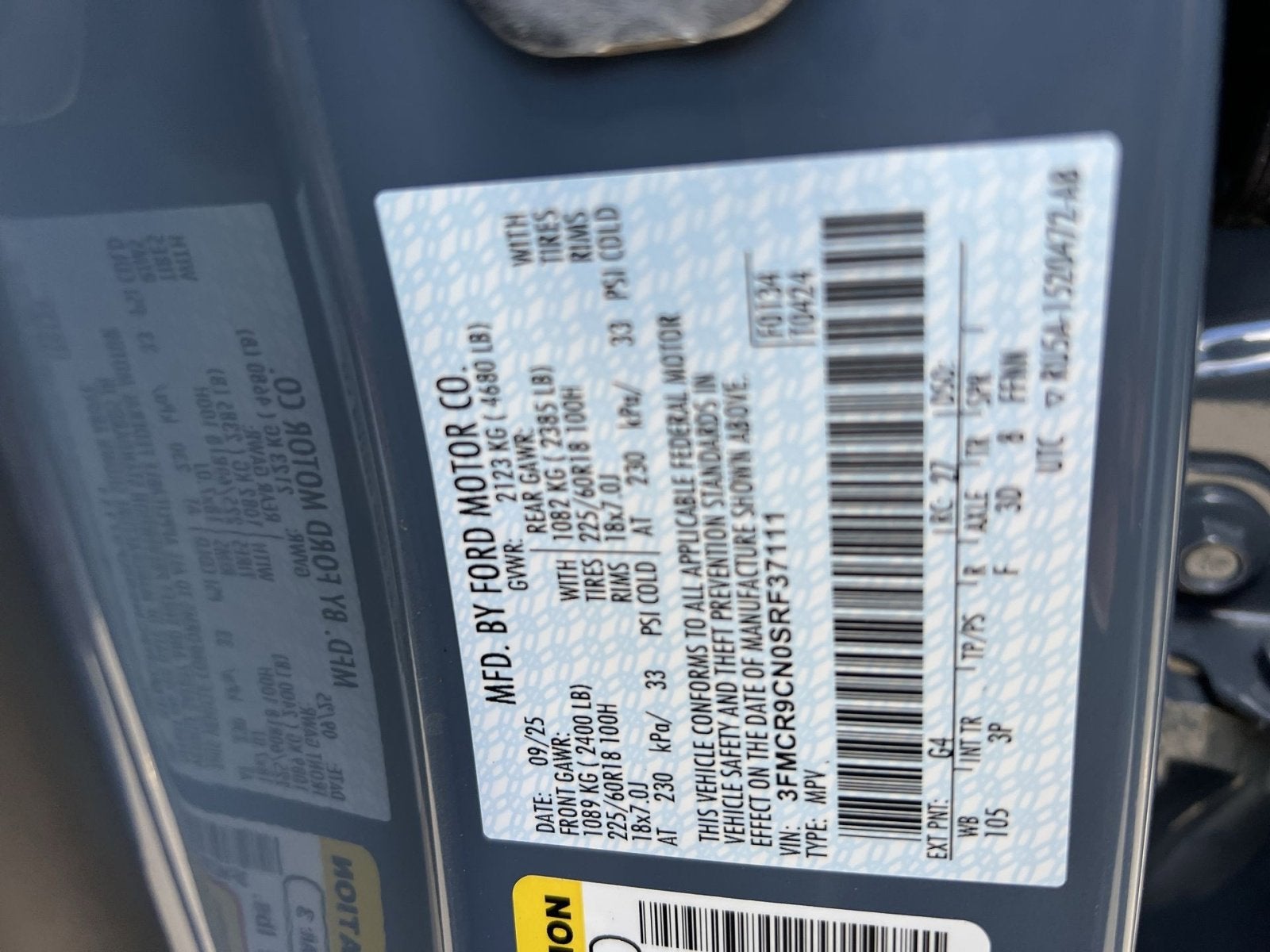 2025 Ford Bronco Sport Outer Banks