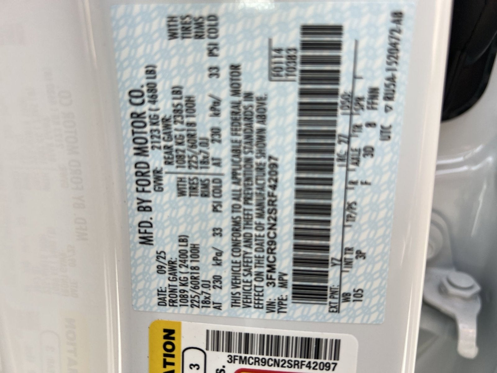 2025 Ford Bronco Sport Outer Banks