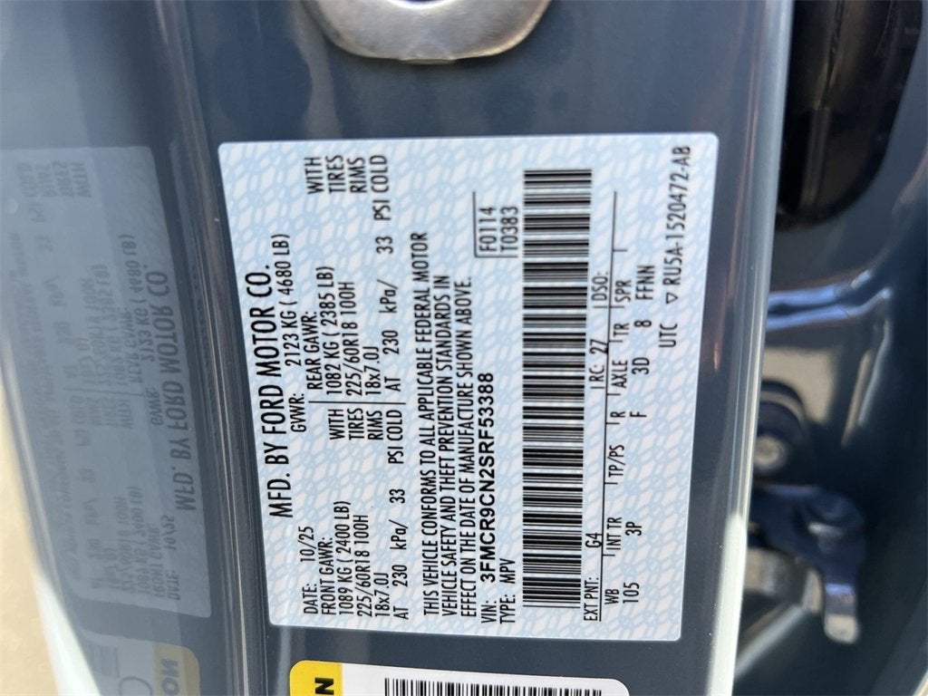 2025 Ford Bronco Sport Outer Banks