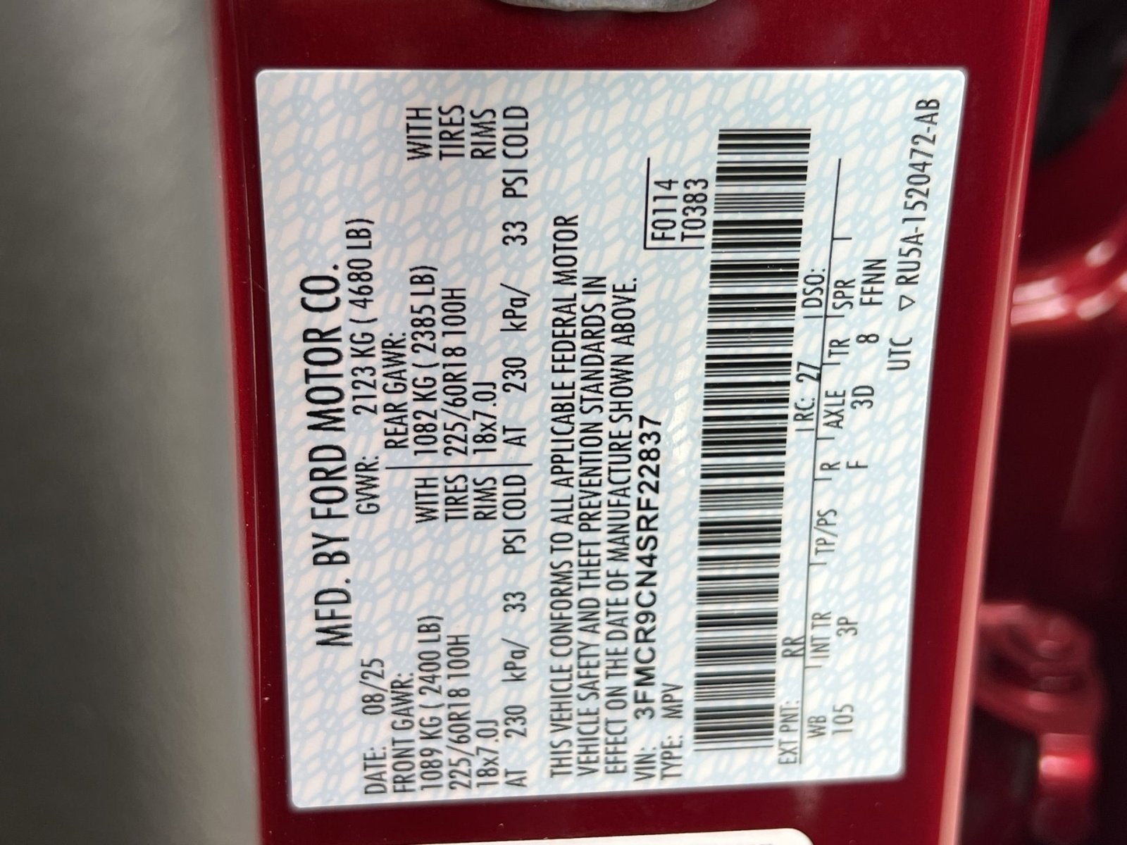 2025 Ford Bronco Sport Outer Banks