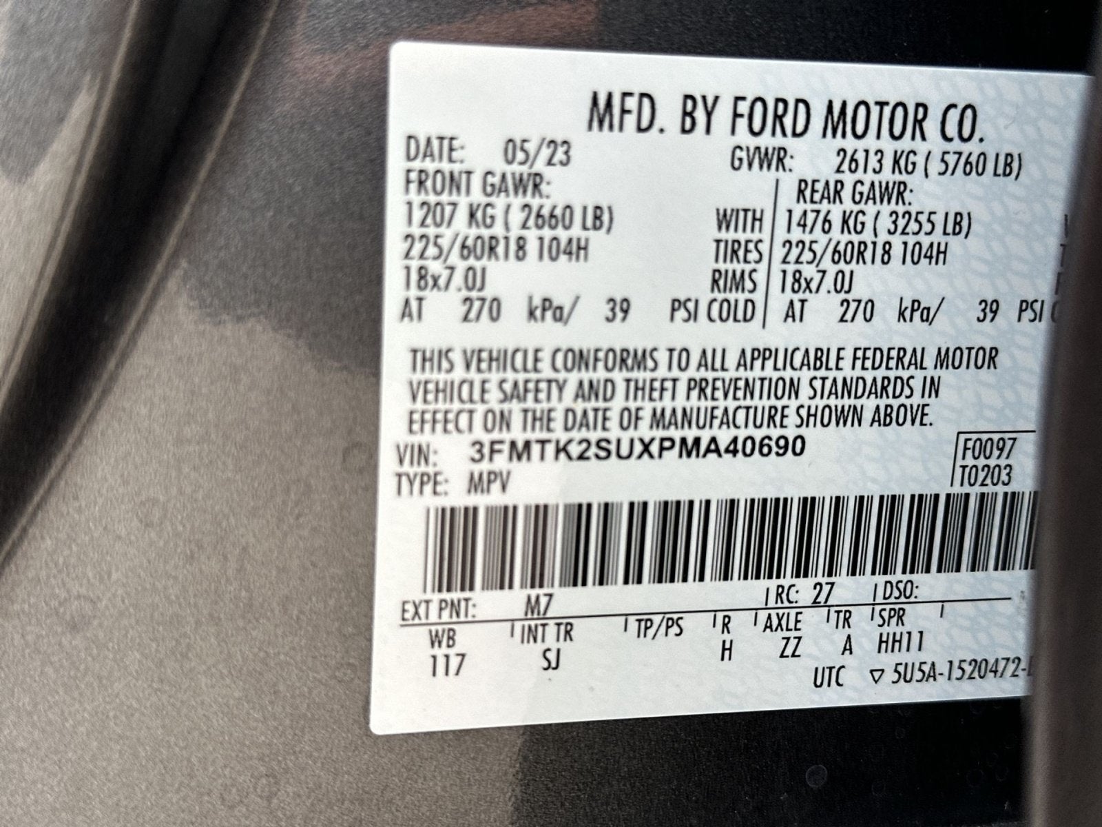 2023 Ford Mustang Mach-E California Route 1