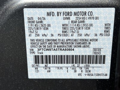 2026 Ford Maverick Lobo Standard