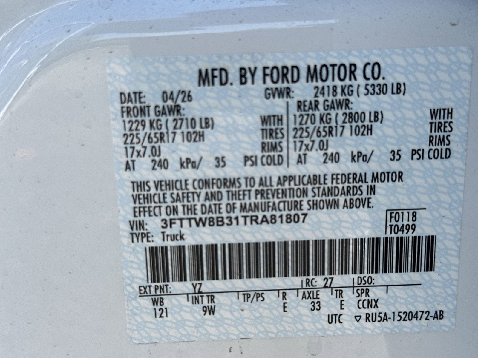2026 Ford Maverick XL Hybrid
