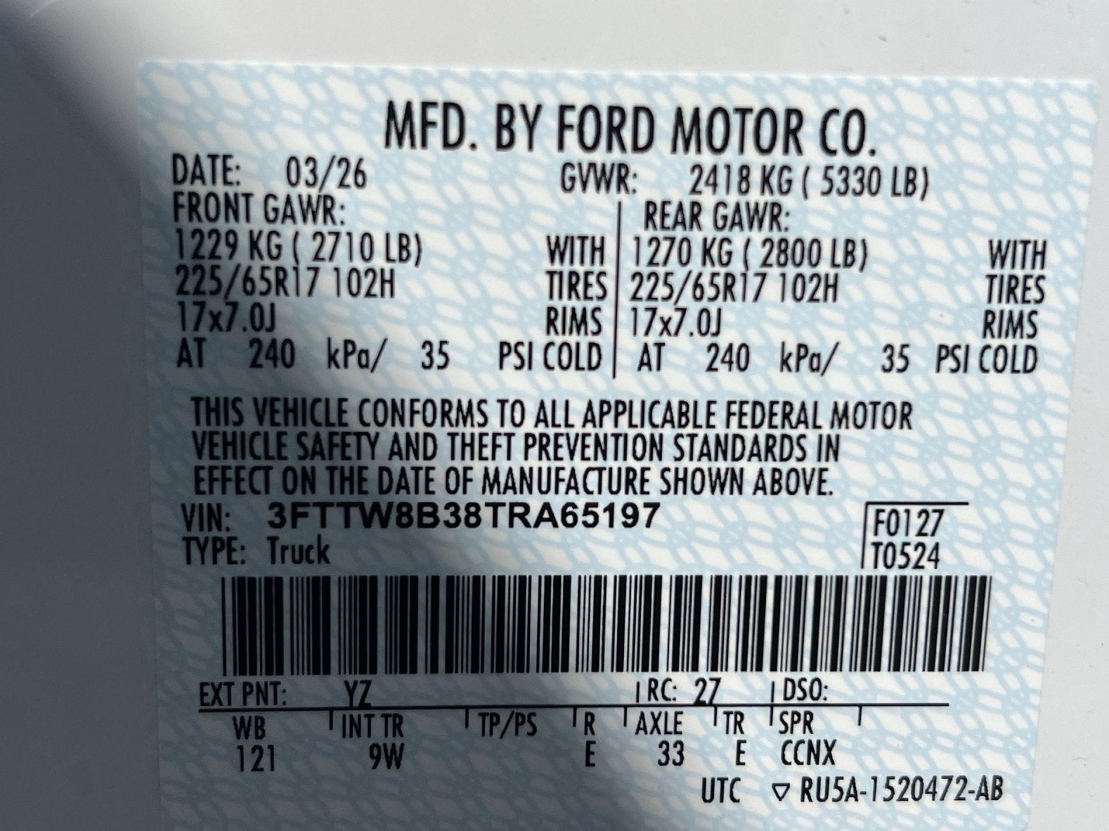 2026 Ford Maverick XL Hybrid