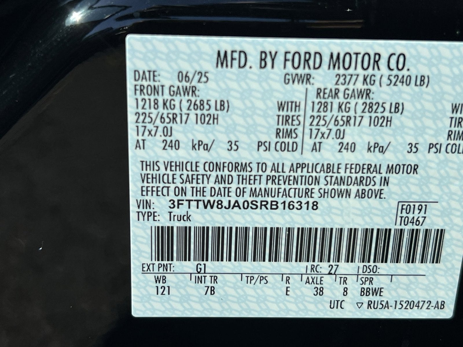 2025 Ford Maverick XLT