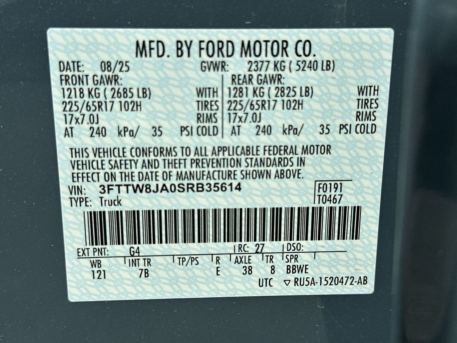 2025 Ford Maverick XLT