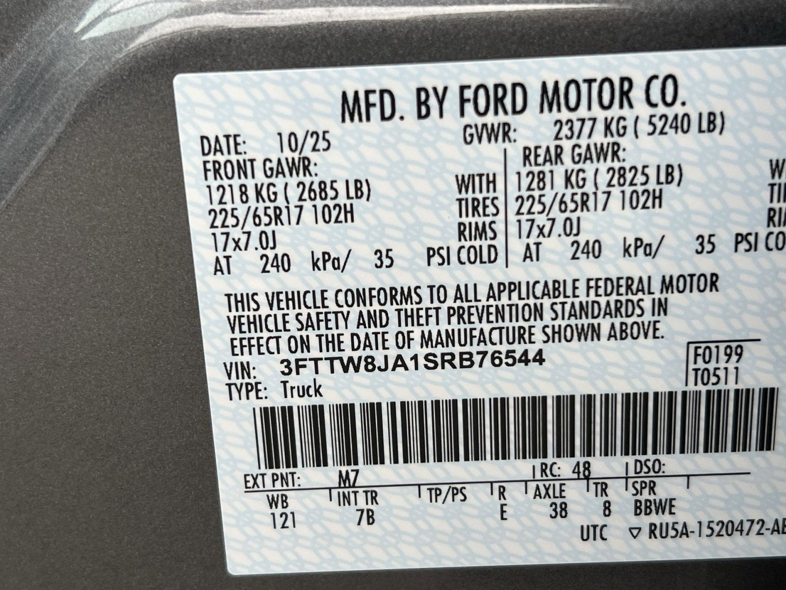 2025 Ford Maverick XLT