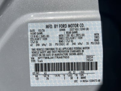 2026 Ford Maverick XLT