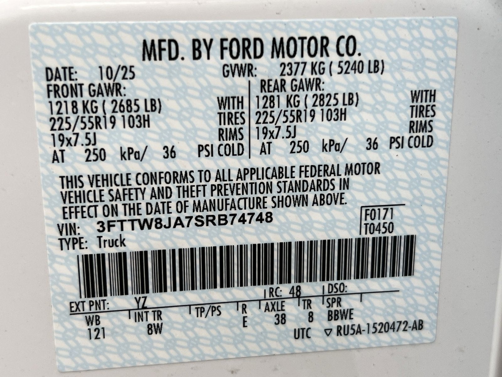 2025 Ford Maverick XLT