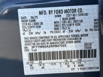 2025 Ford Maverick Lariat