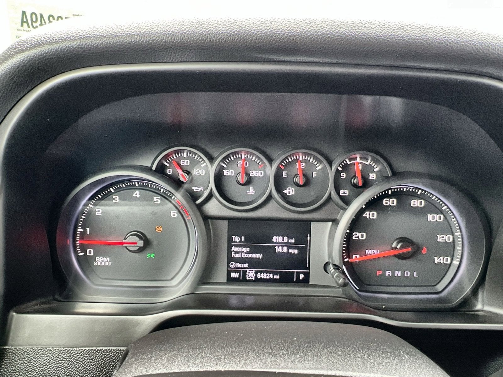 2020 Chevrolet Silverado 1500 Custom Trail Boss