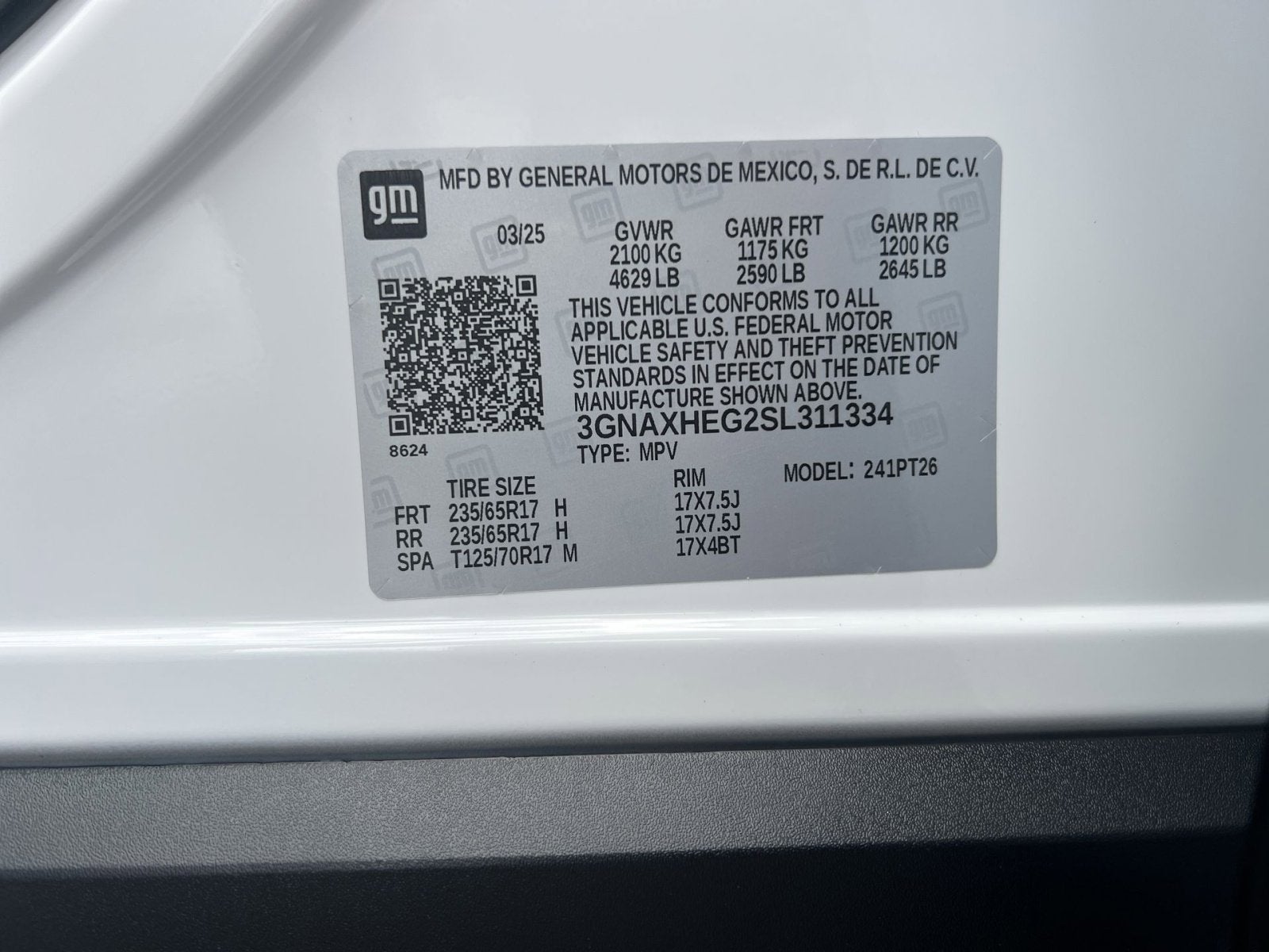 2025 Chevrolet Equinox LT
