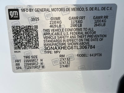 2026 Chevrolet Equinox LT