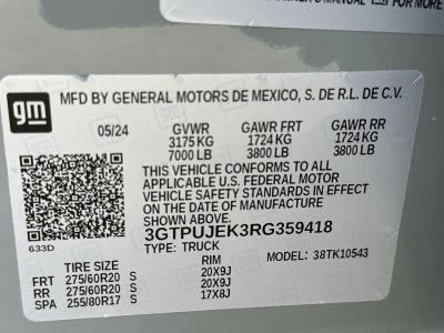 2024 GMC Sierra 1500 Elevation