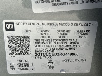 2024 GMC Sierra 1500 Elevation