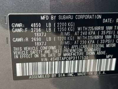 2023 Subaru Outback Touring