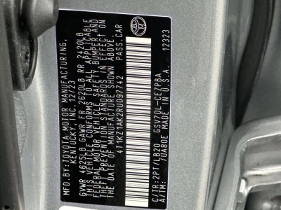 2024 Toyota Camry XSE V6