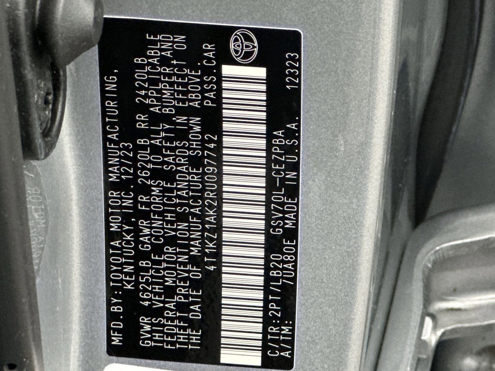 2024 Toyota Camry XSE V6