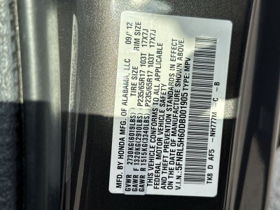 2013 Honda Odyssey EX-L