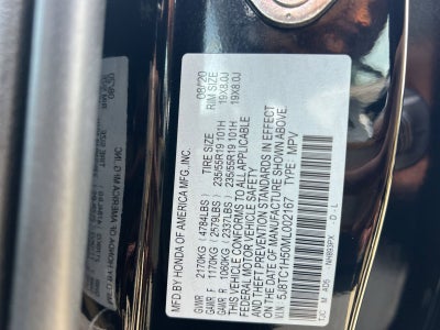 2021 Acura RDX Technology Package