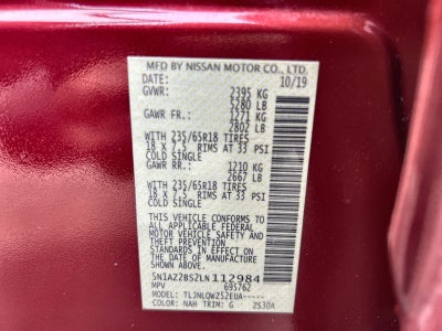 2020 Nissan Murano SV