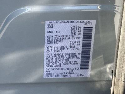 2024 Nissan Pathfinder Platinum