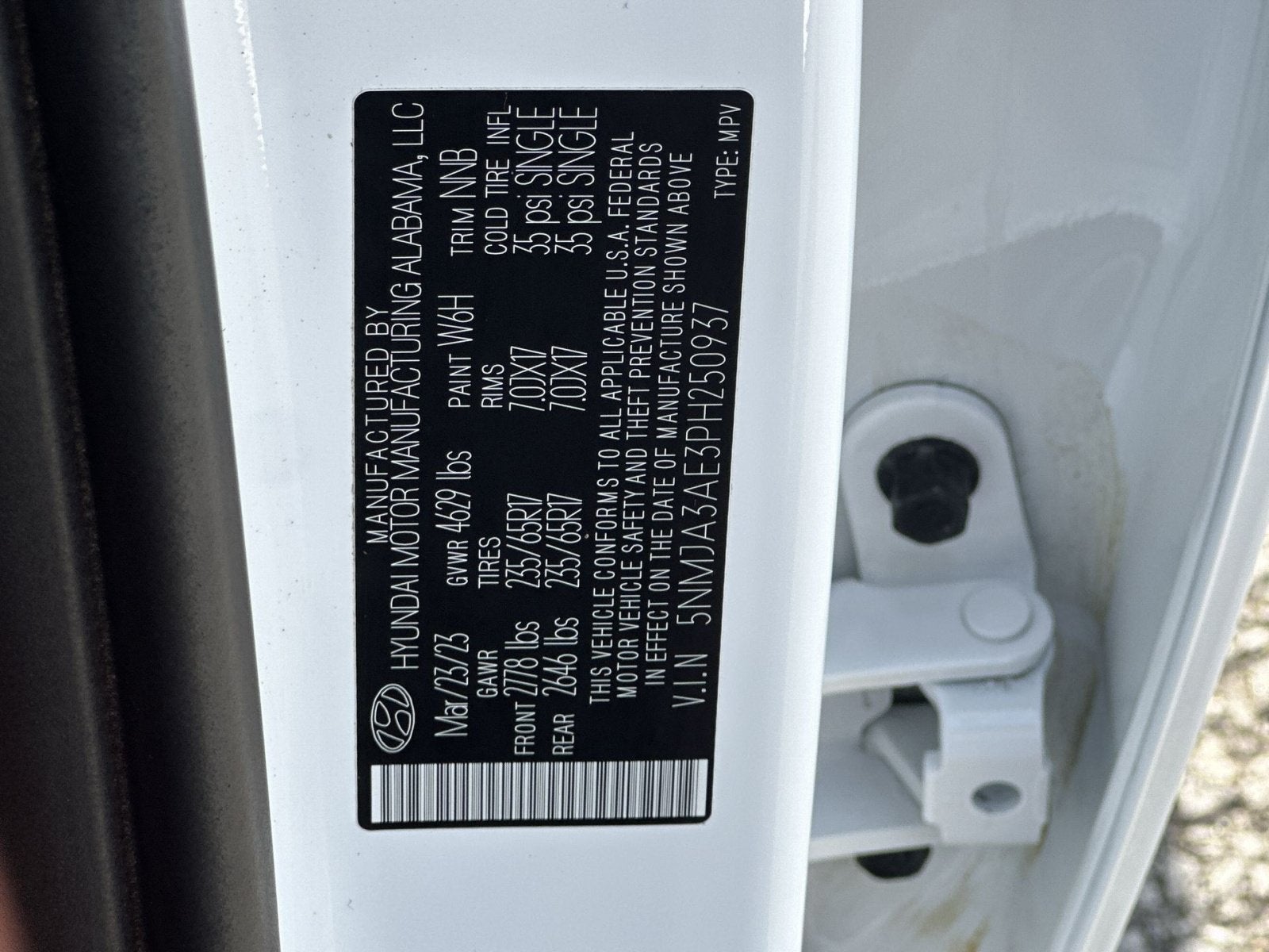 2023 Hyundai Tucson SE