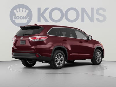 2016 Toyota Highlander Limited Platinum V6
