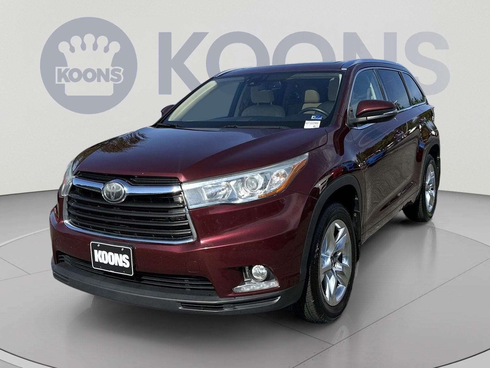 2016 Toyota Highlander Limited Platinum V6