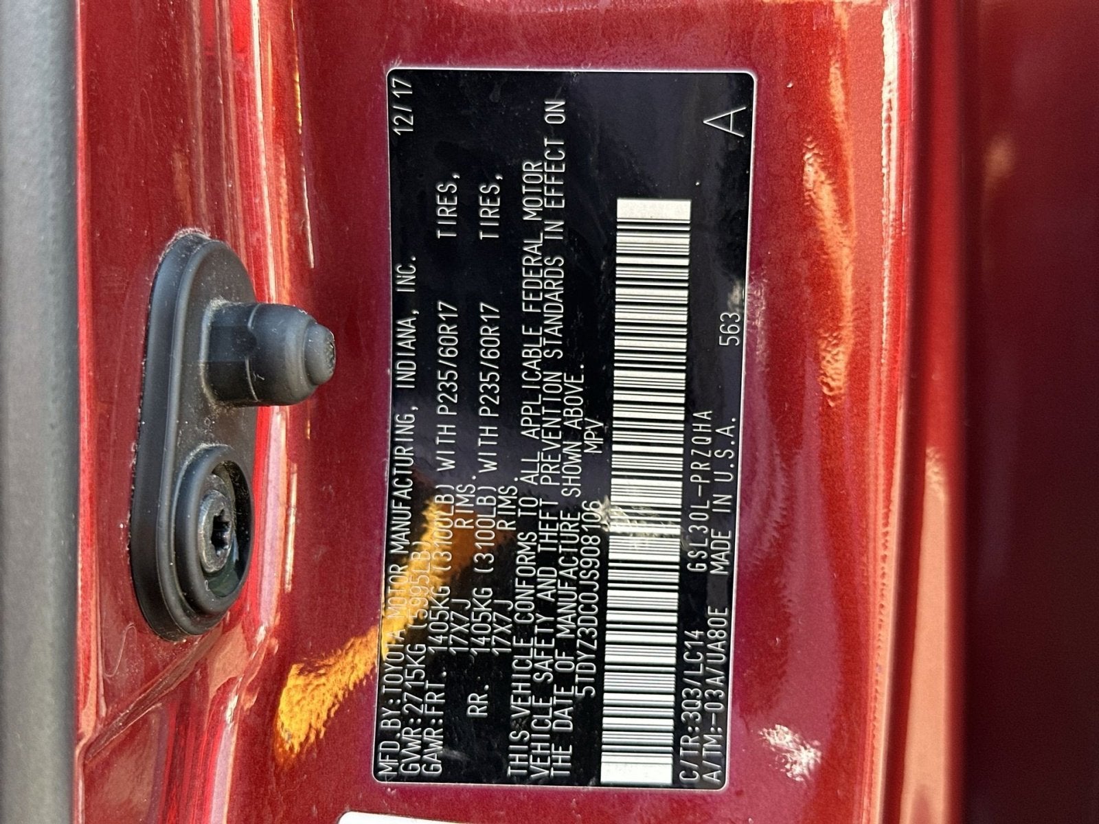 2018 Toyota Sienna XLE