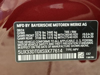 2025 BMW X4 xDrive30i