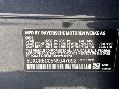2022 BMW X5 xDrive40i
