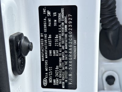 2012 Kia Optima SX