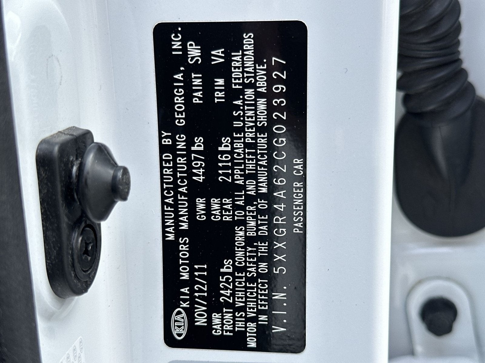 2012 Kia Optima SX